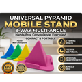 Universal Pyramid Multi-Angle Mobile & Tablet Stand Holder for Desk combo pack 2