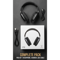 P9 Wireless Bluetooth Over-Ear Headphones with Deep Bass, Mic & Fast Charging – (Black)